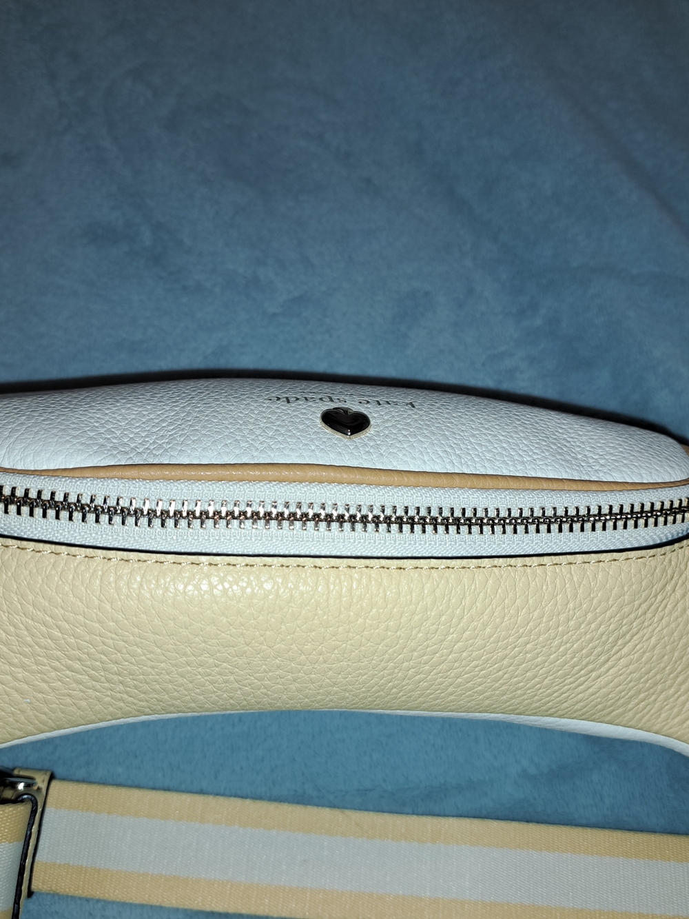 New With Tag kate spade Cream Leather Crossbody Bag - Picture 3 of 4